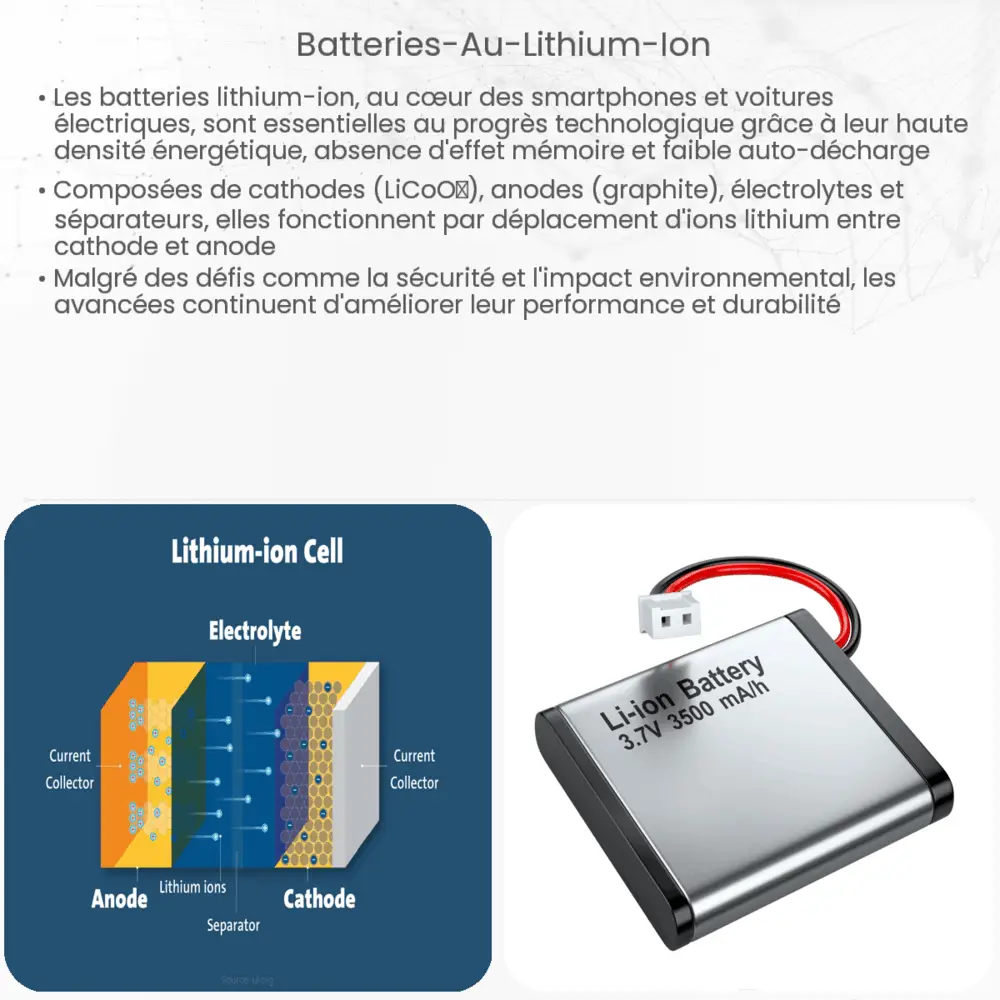 Batteries au lithium-ion