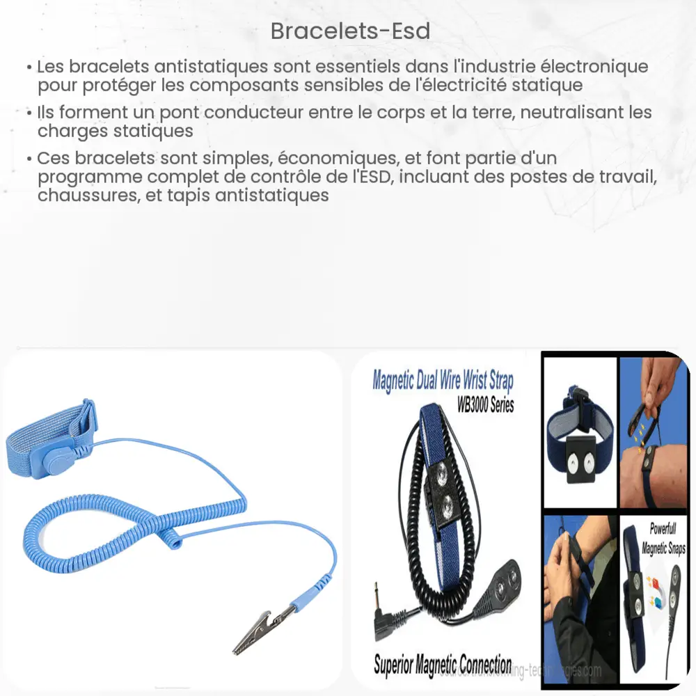 Bracelets ESD Comment ça marche, application et avantages