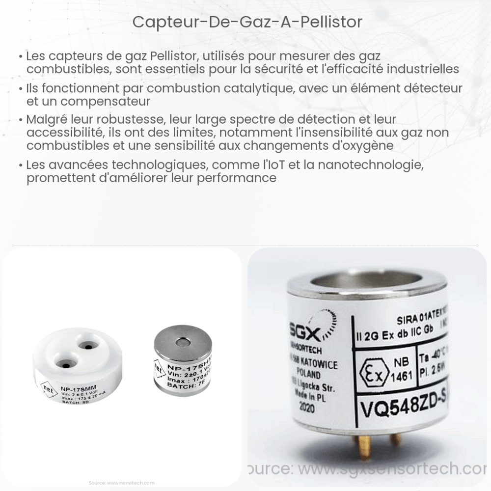Capteur de gaz à pellistor