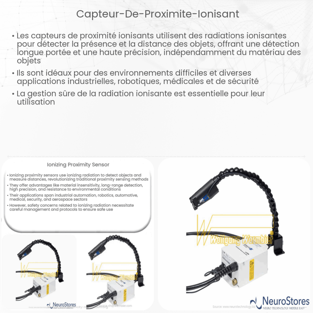 Capteur de proximité ionisant