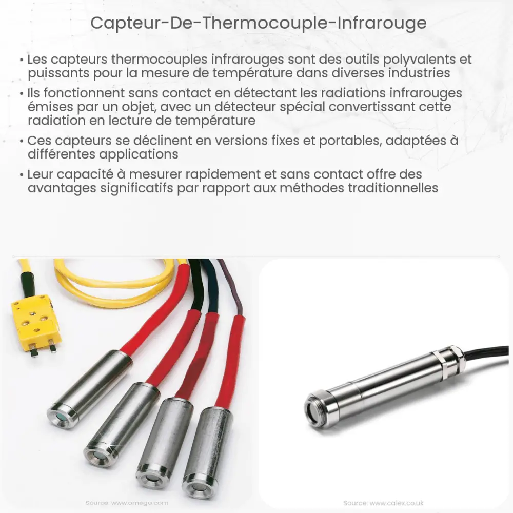 Capteur de thermocouple infrarouge