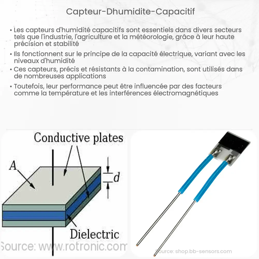 Capteur d'humidité capacitif