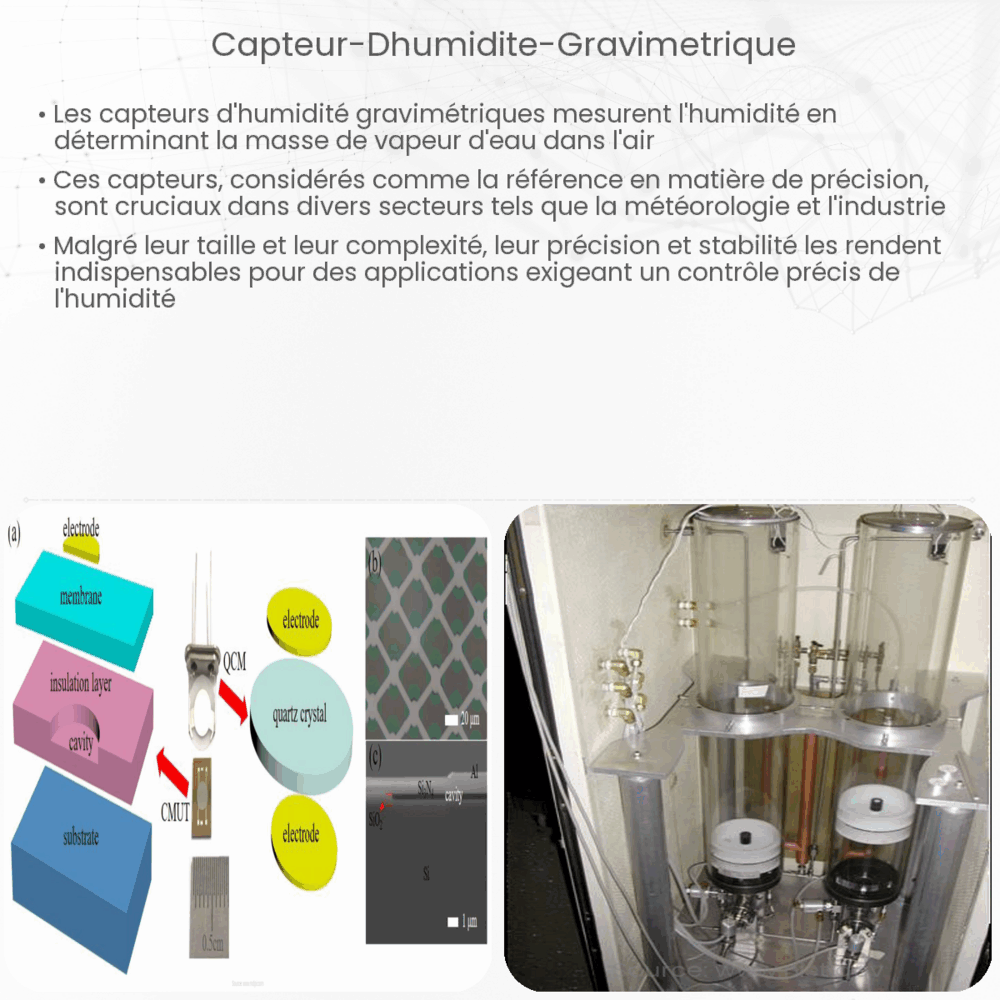 Capteur d'humidité gravimétrique