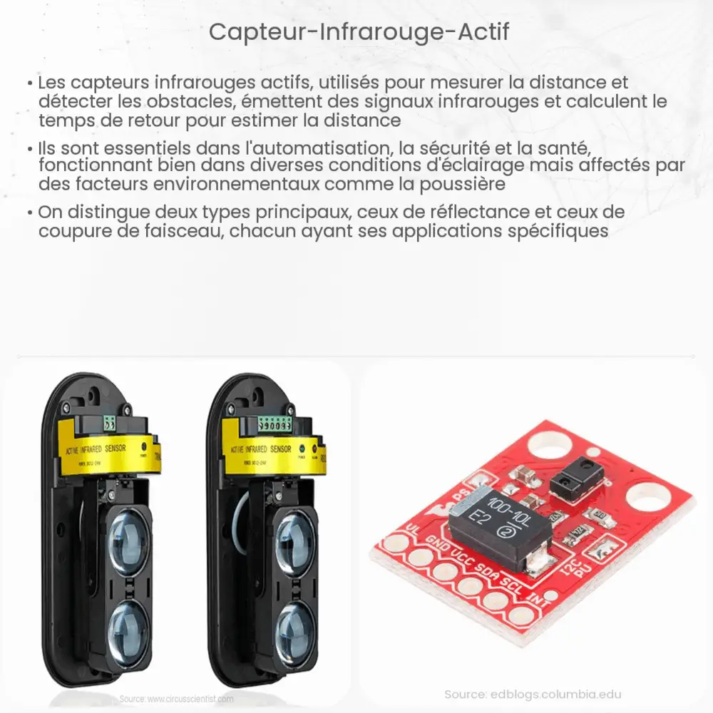 Capteur infrarouge actif