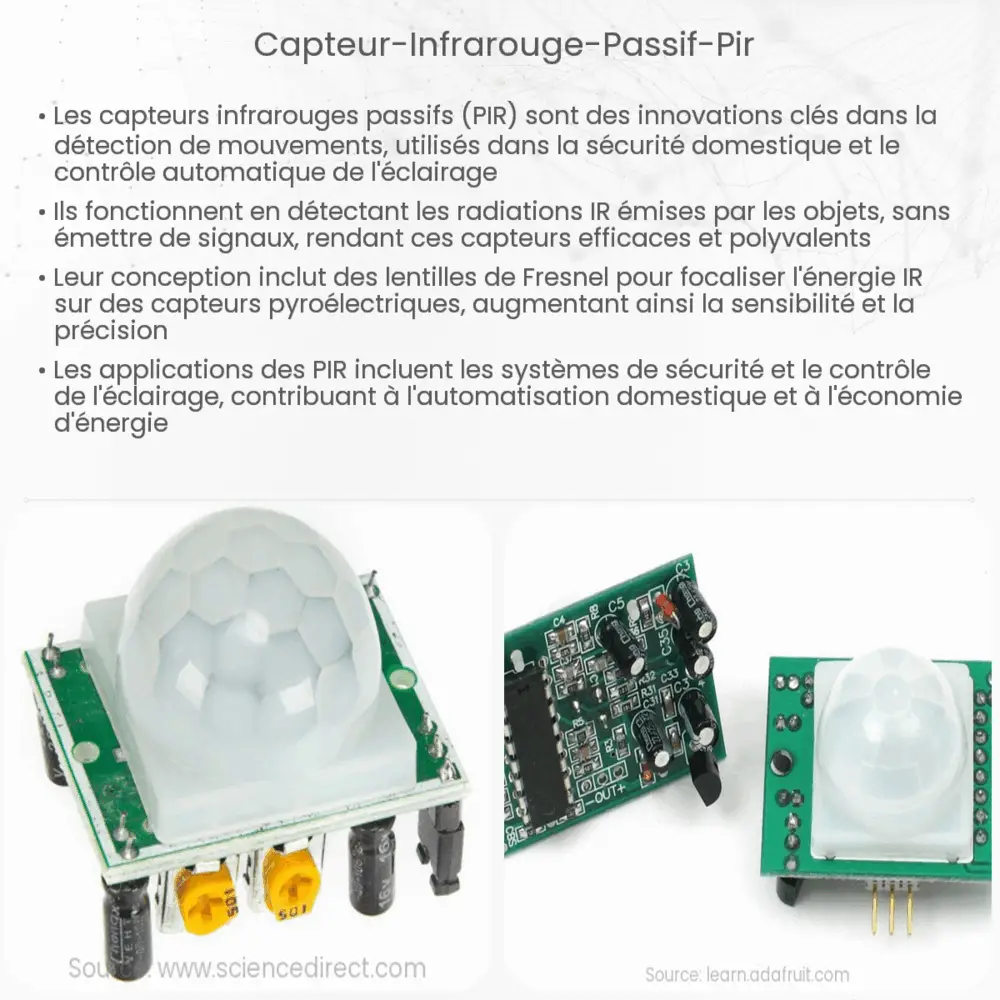 Capteur infrarouge passif (PIR)