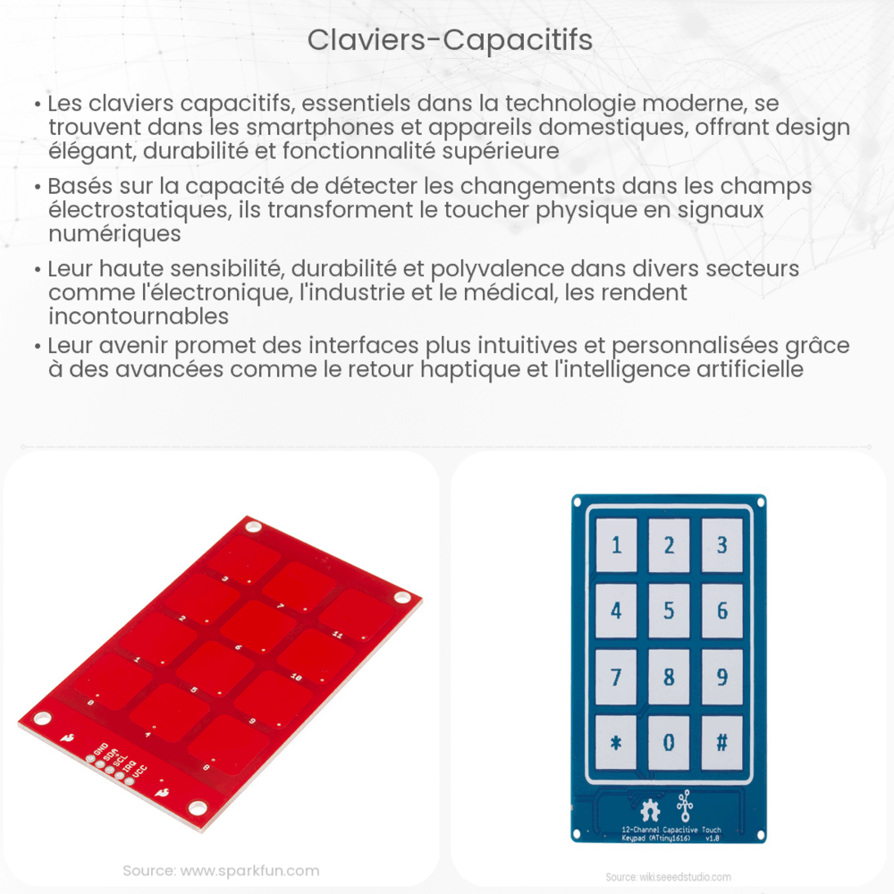 Claviers capacitifs