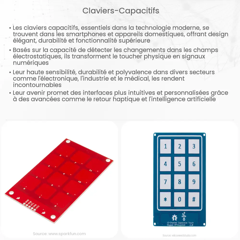 Claviers capacitifs