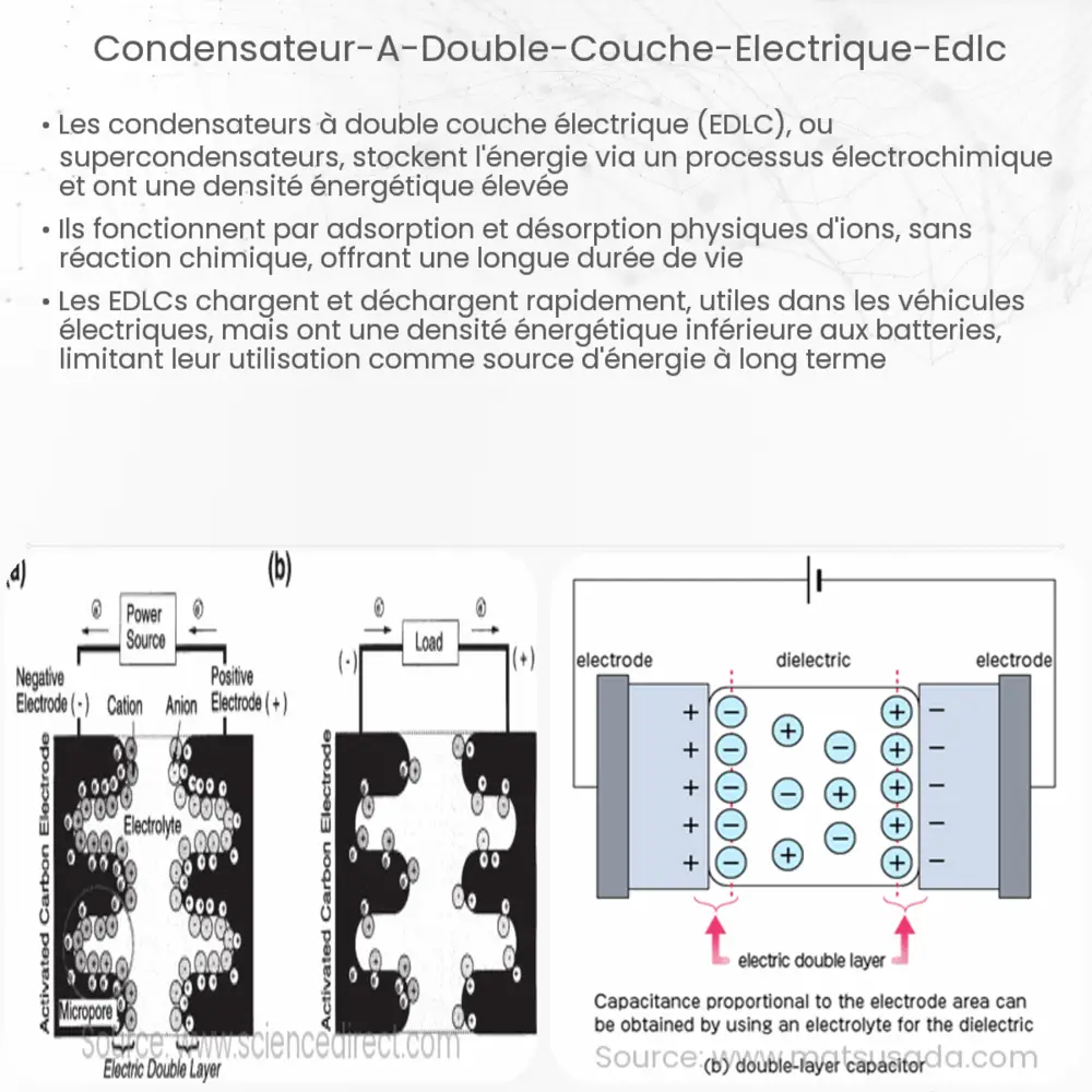 Condensateur à Double Couche Électrique (EDLC)