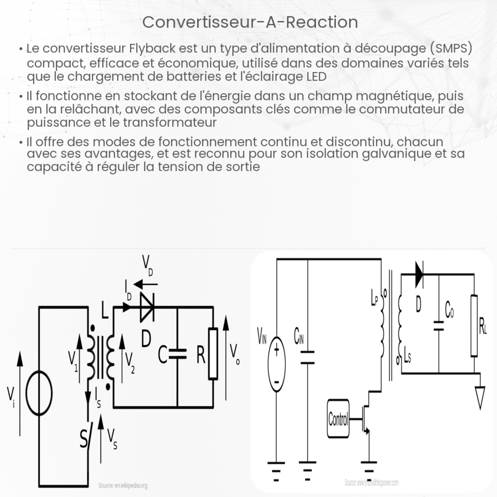 Convertisseur à réaction