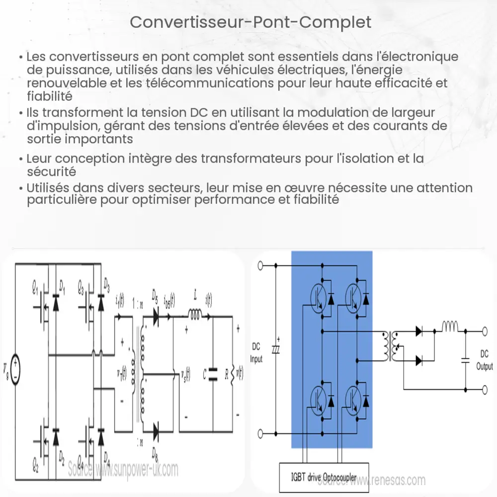 Convertisseur pont complet