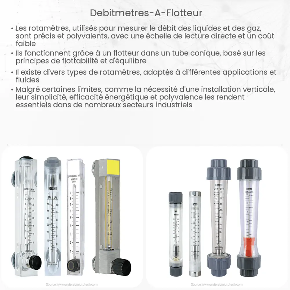 Débitmètres à flotteur