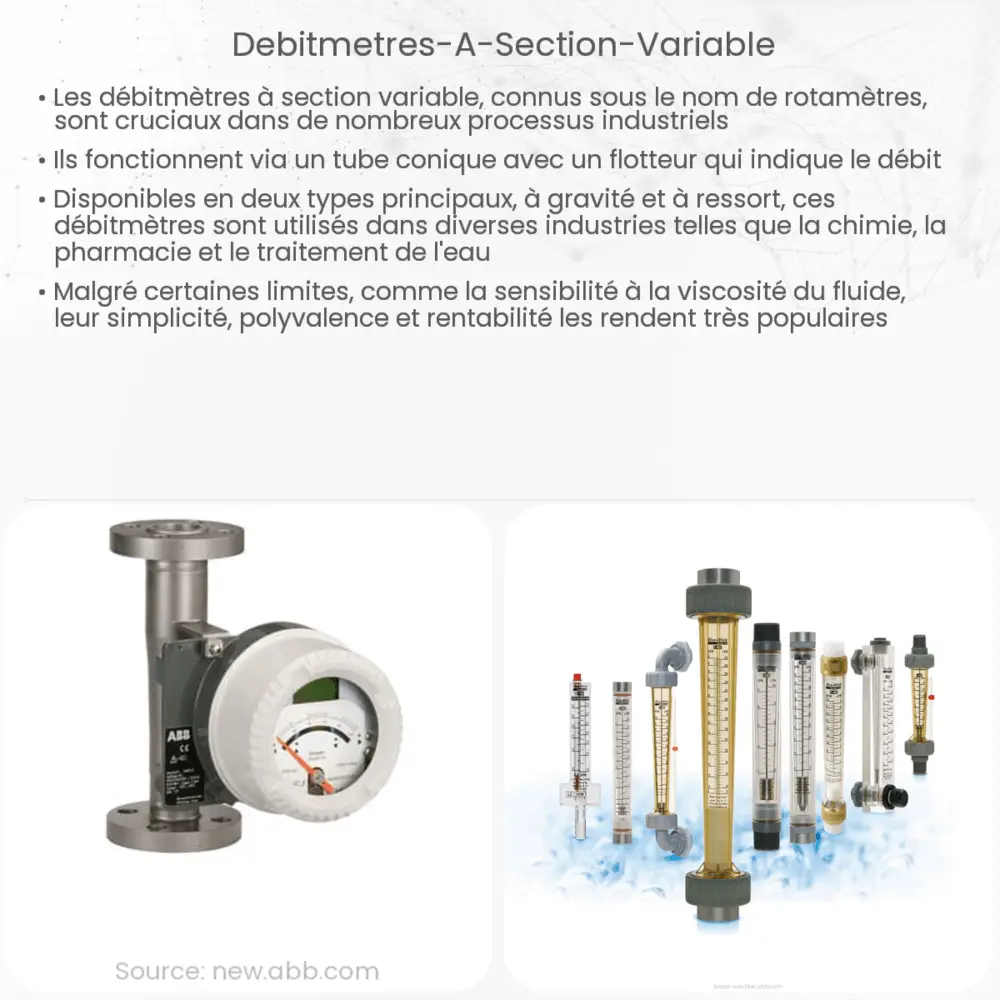 Débitmètres à section variable