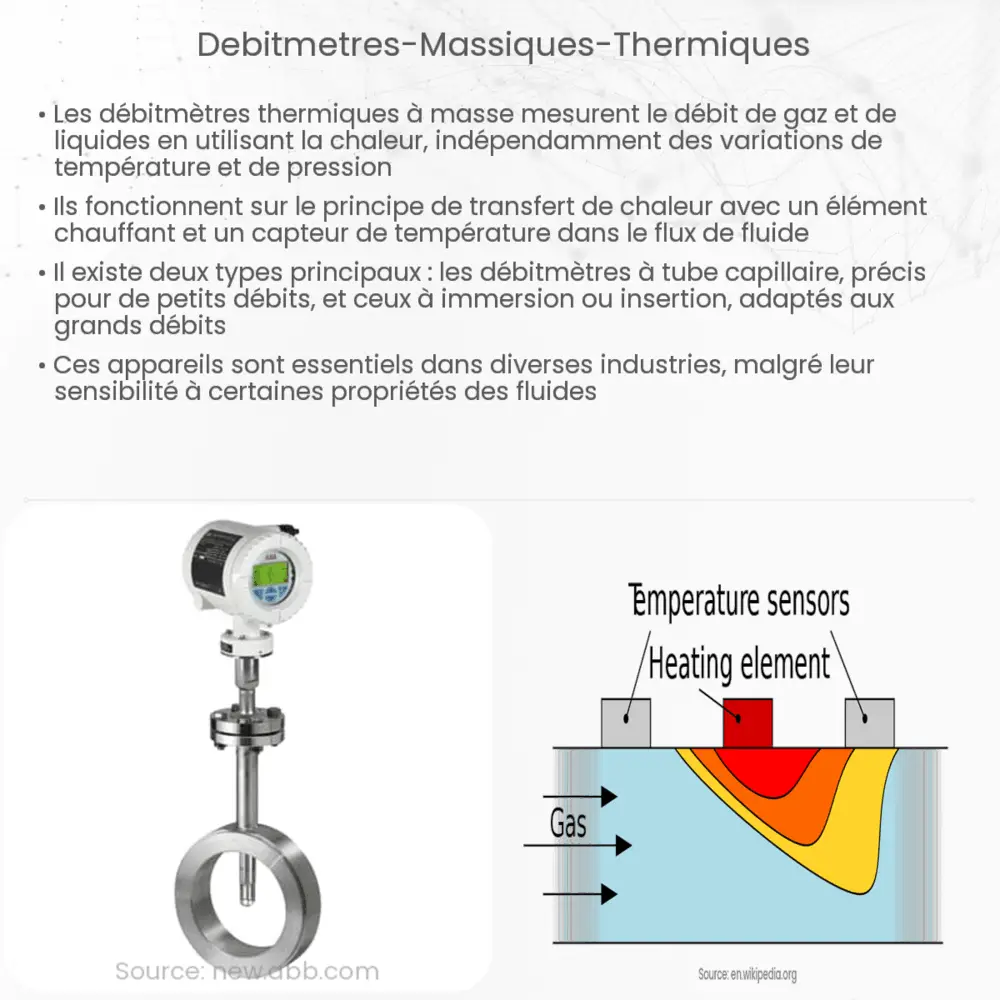 Débitmètres massiques thermiques