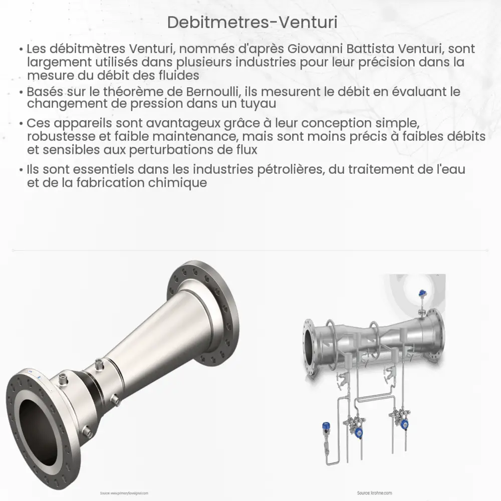 Débitmètres Venturi