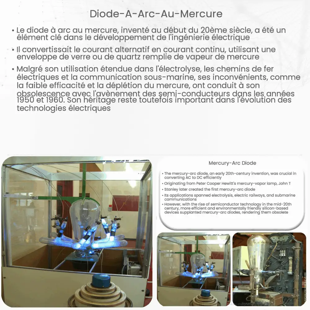 Diode à arc au mercure