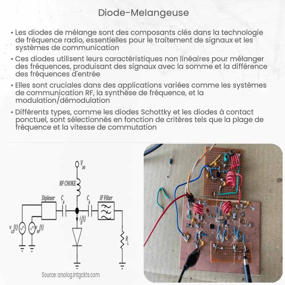 Diode mélangeuse