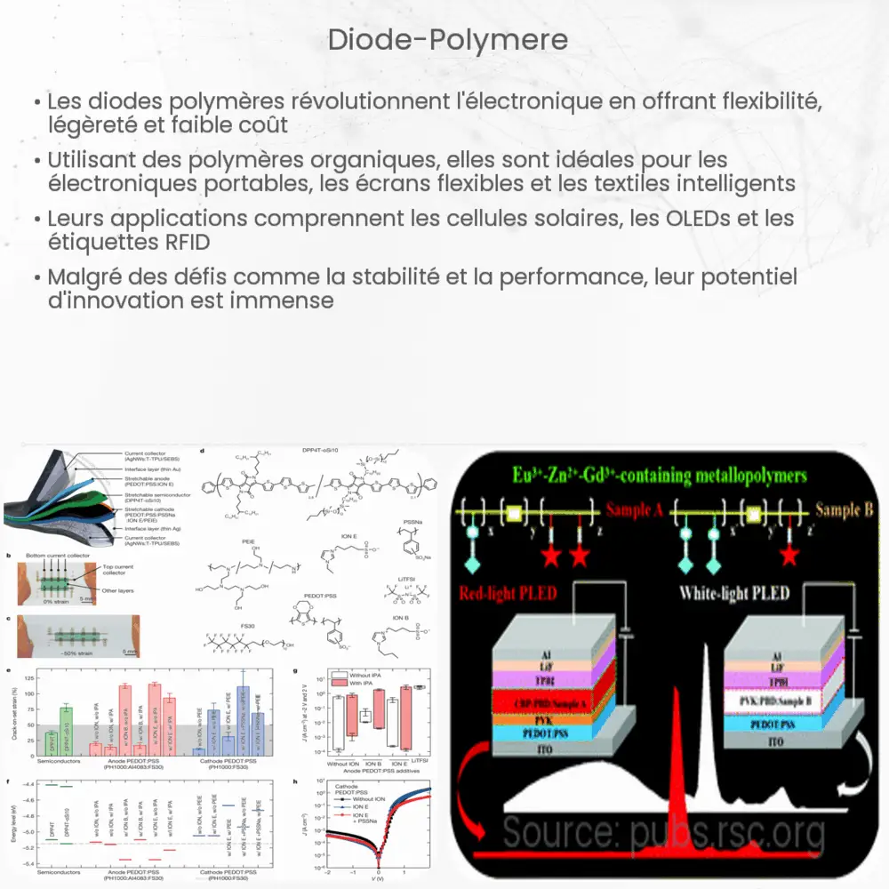 diode polymère