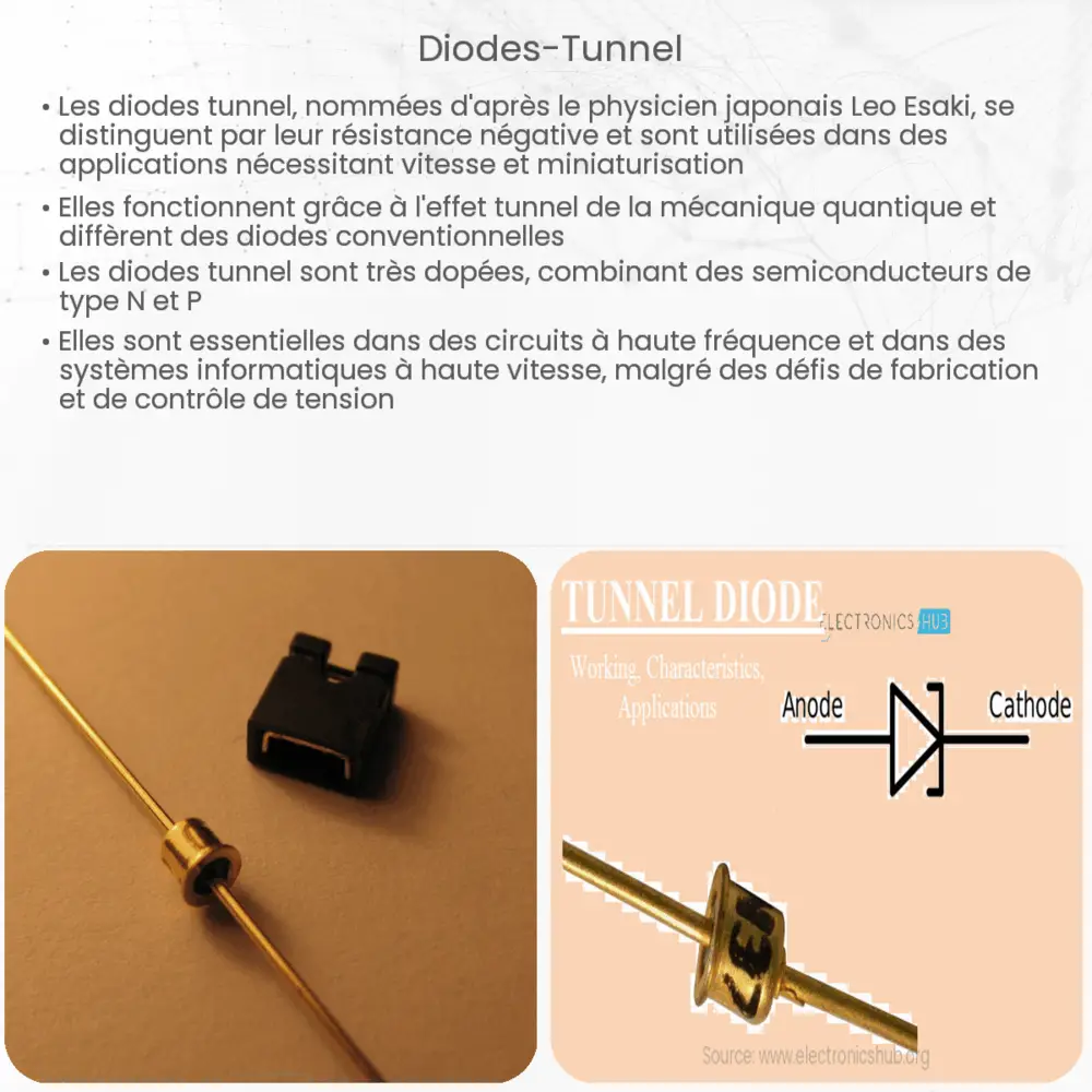 Diodes Tunnel Comment ça marche, application et avantages