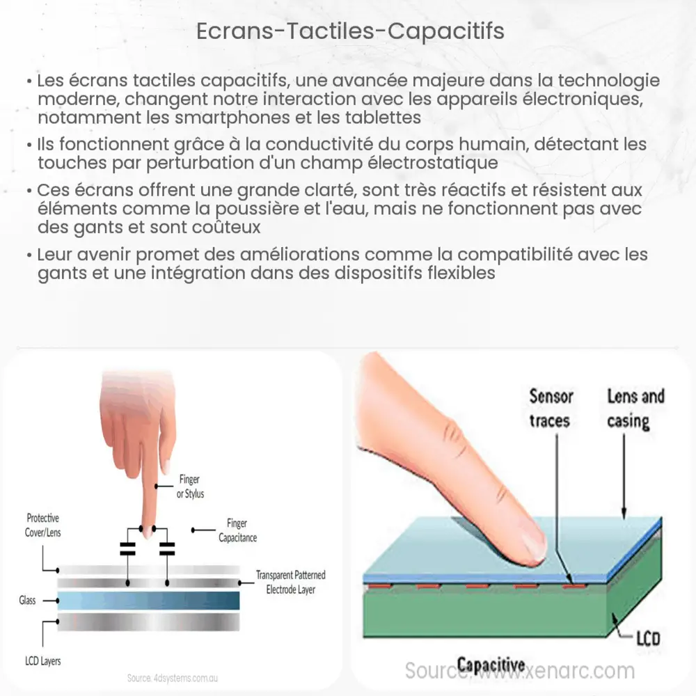 Écrans tactiles capacitifs