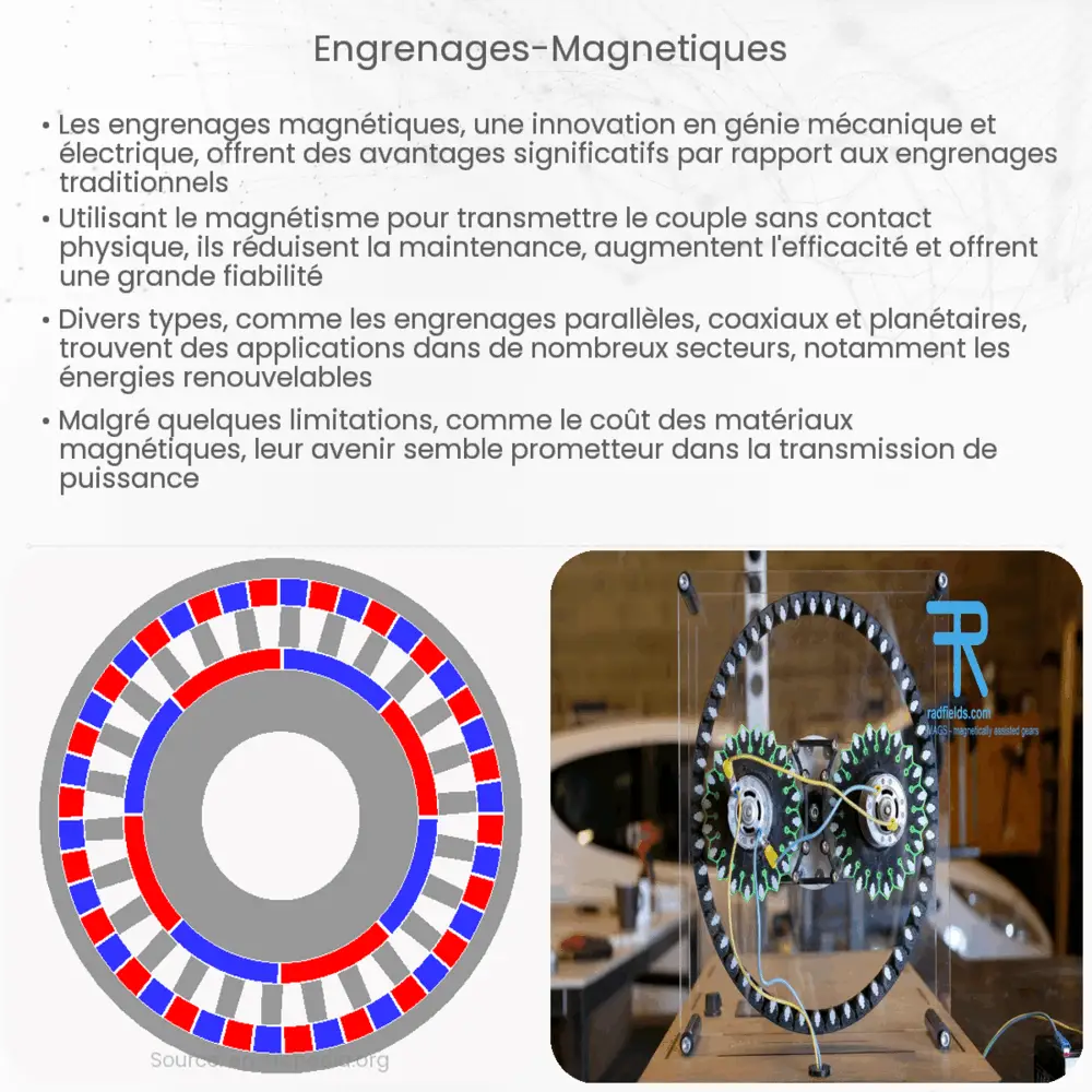 Engrenages magnétiques