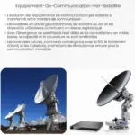 Équipement de communication par satellite