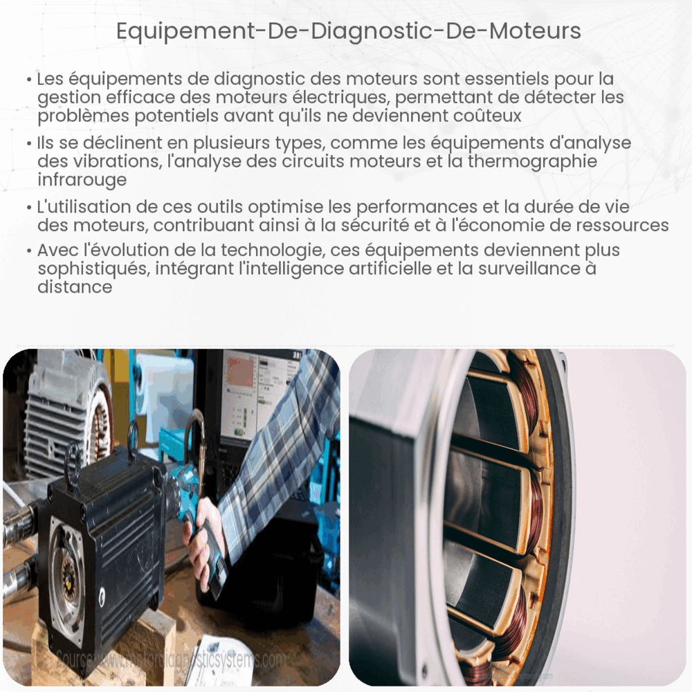 Équipement de diagnostic de moteurs