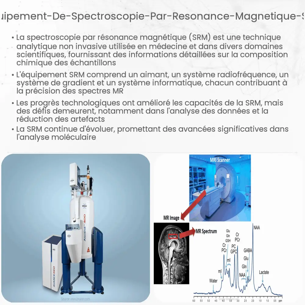 Équipement de Spectroscopie par Résonance Magnétique (SRM)