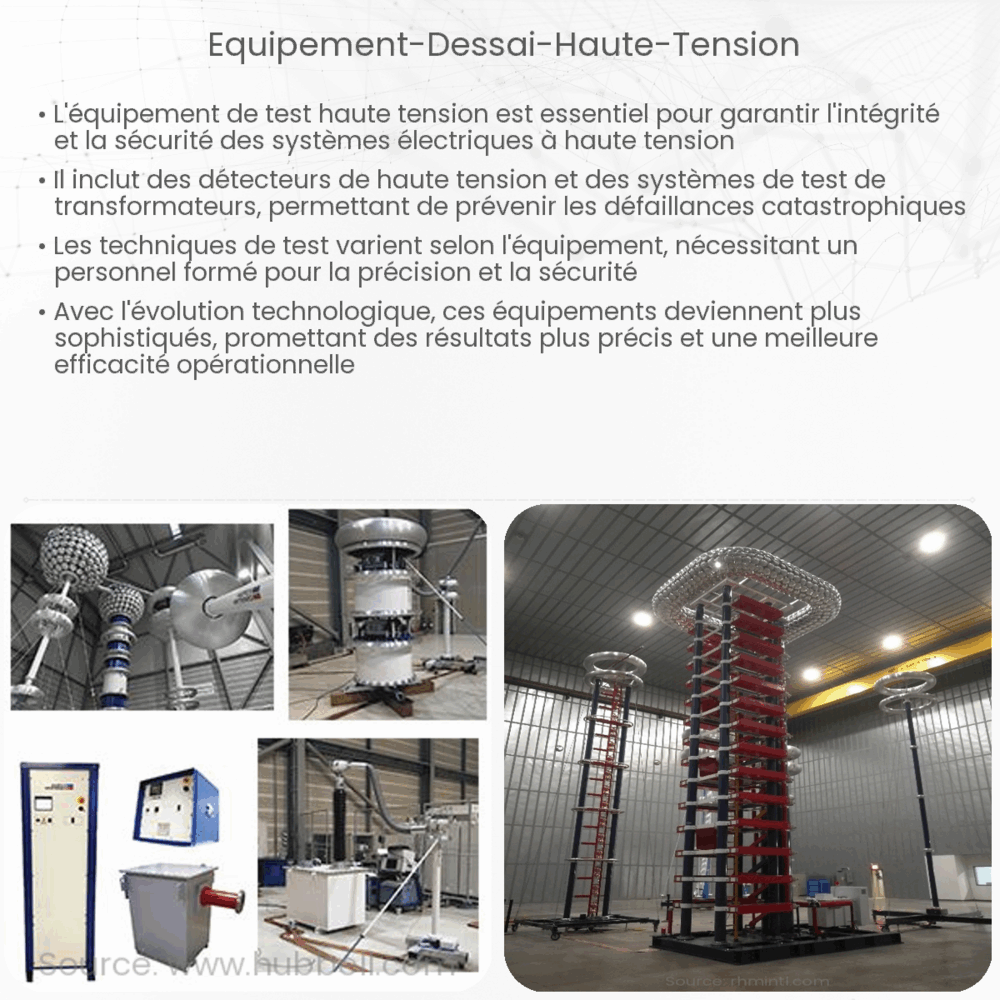 Équipement d'Essai Haute Tension