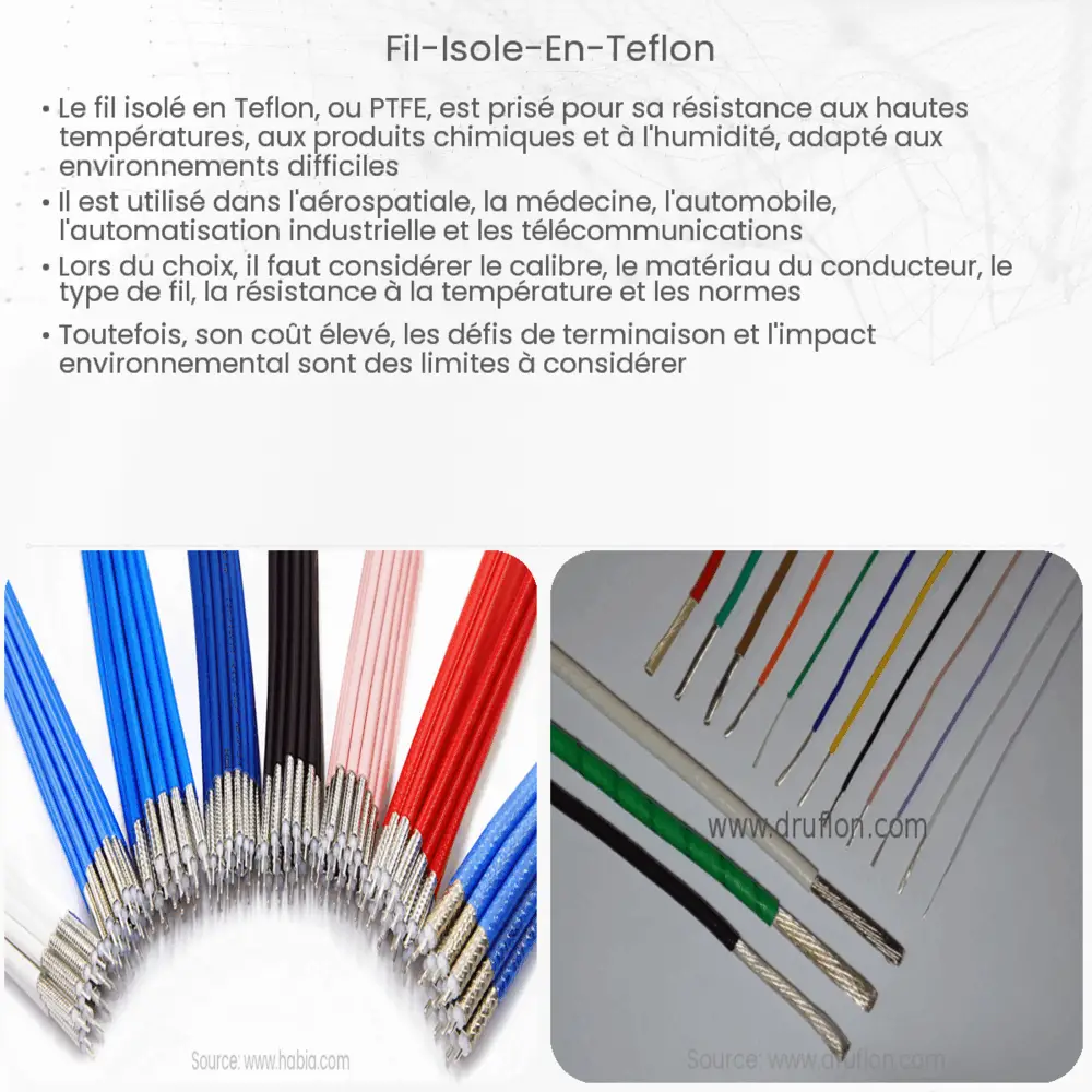 Fil Isolé en Téflon