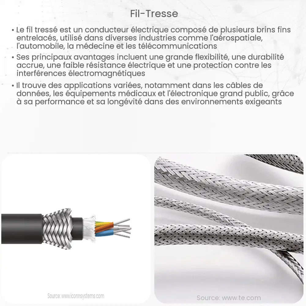 Fil tressé