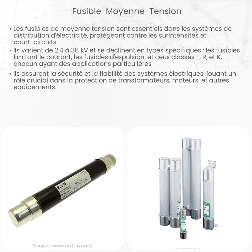 Fusible moyenne tension