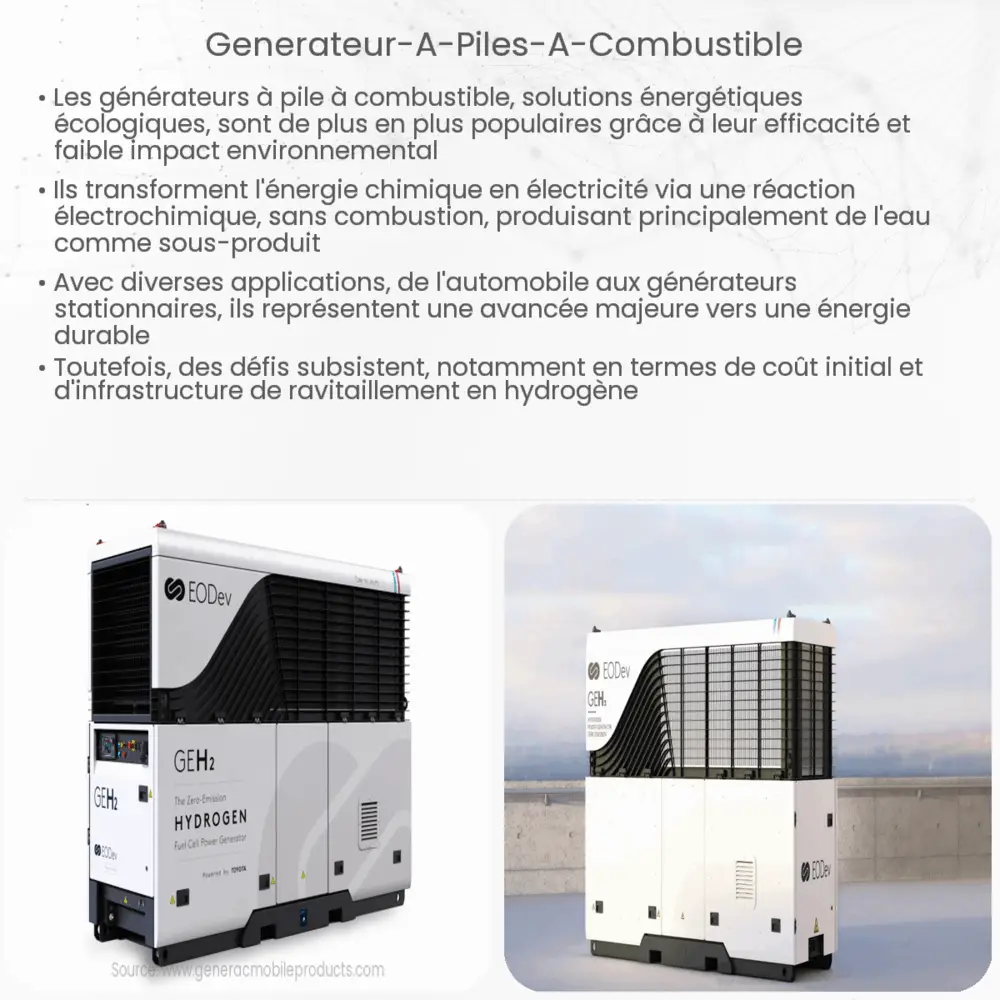Générateur à Piles à Combustible