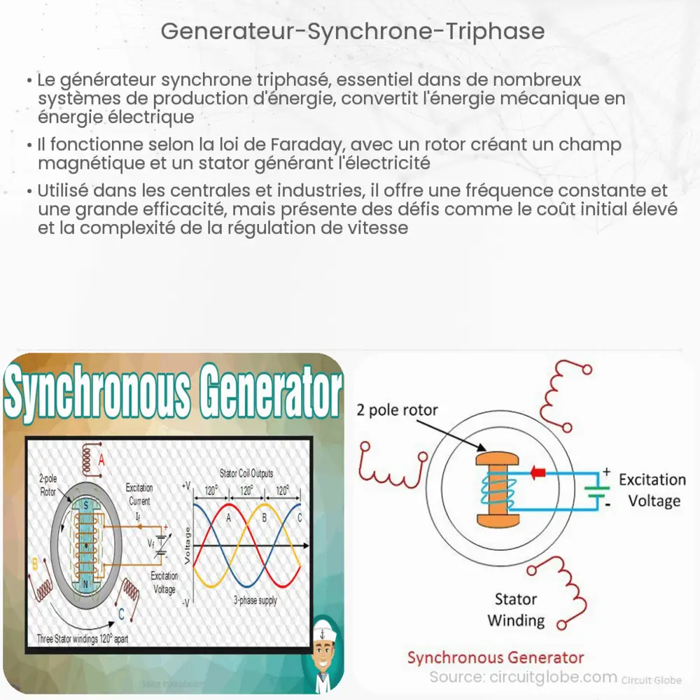 Générateur Synchrone Triphasé