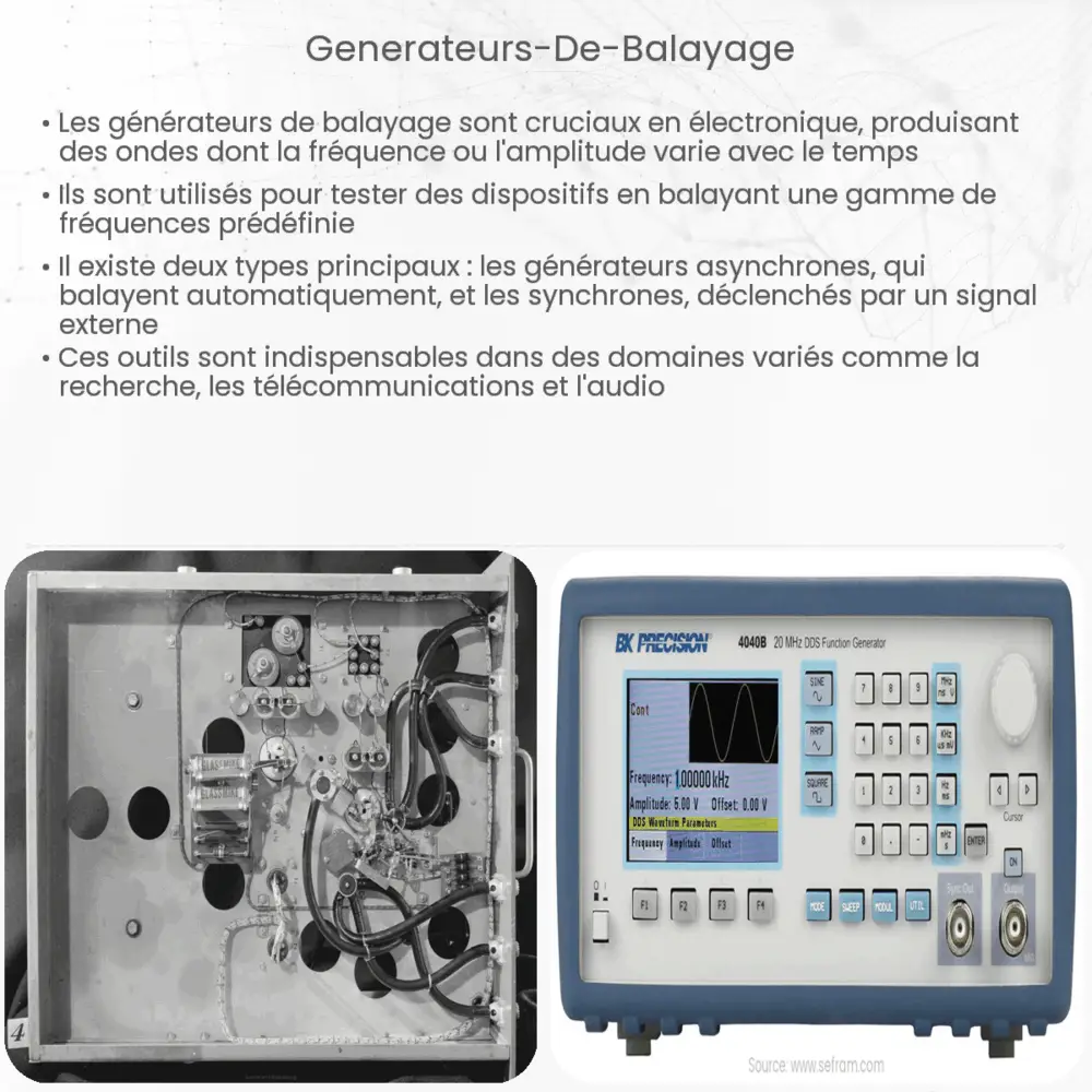 Générateurs de balayage