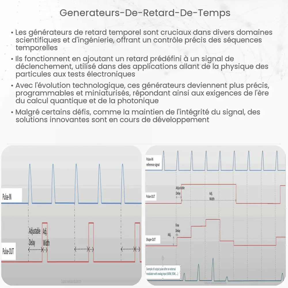 Générateurs de retard de temps