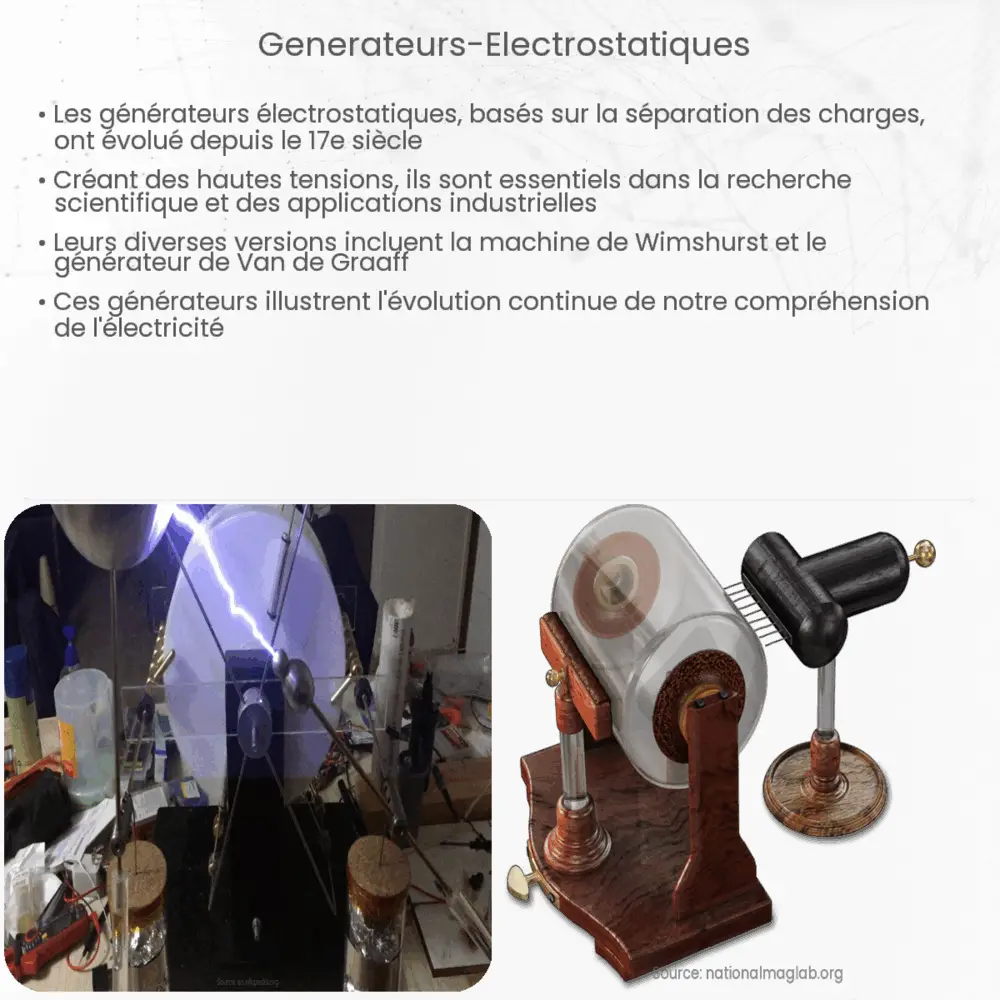 Générateurs électrostatiques