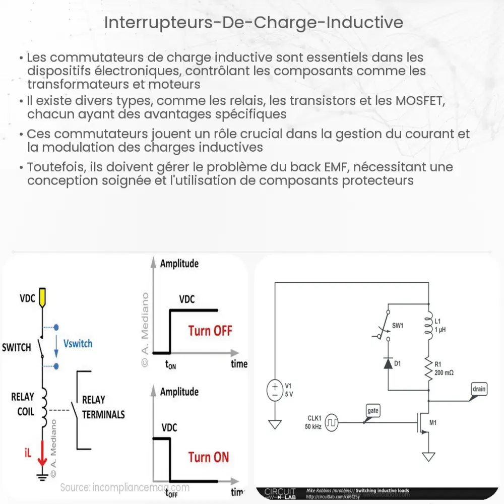 Interrupteurs de charge inductive