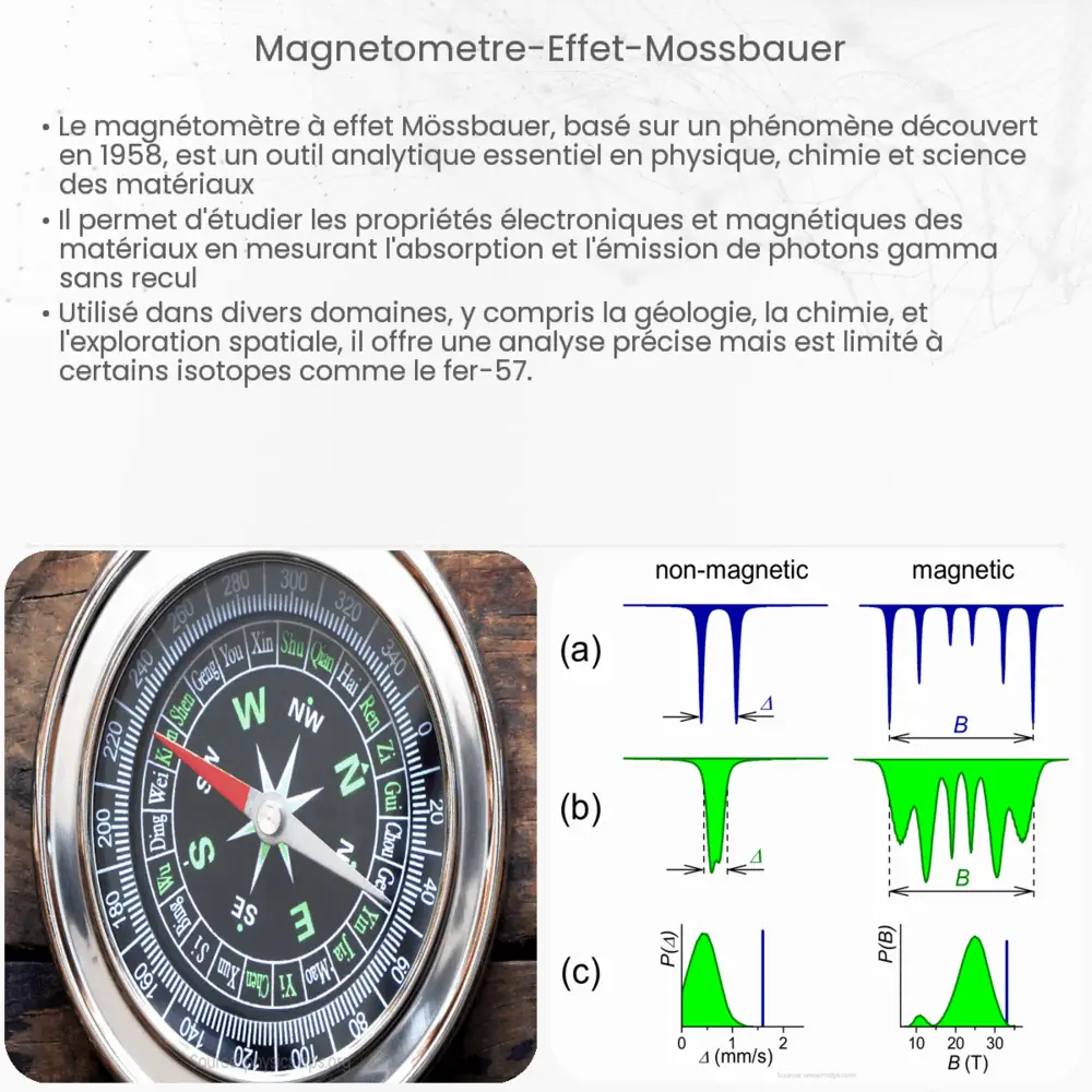 Magnétomètre effet Mössbauer