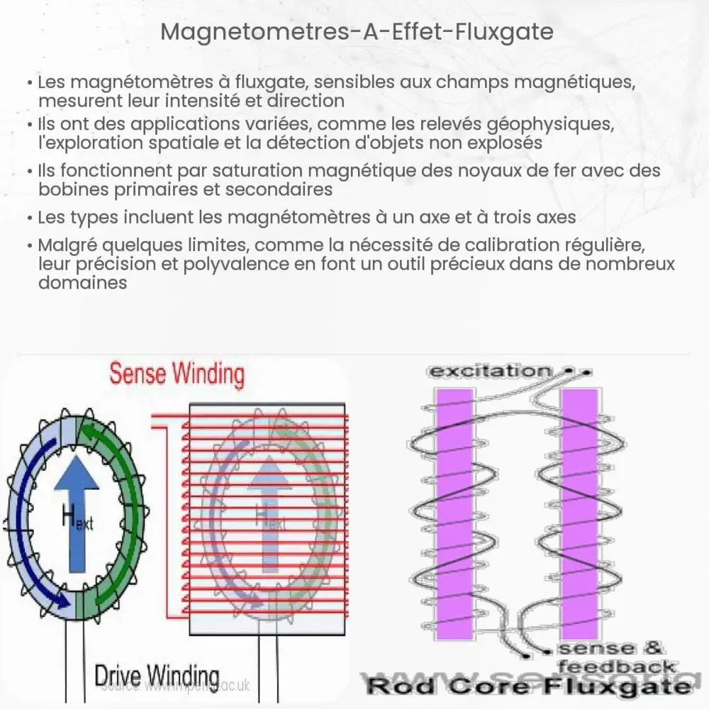 Magnétomètres à effet Fluxgate