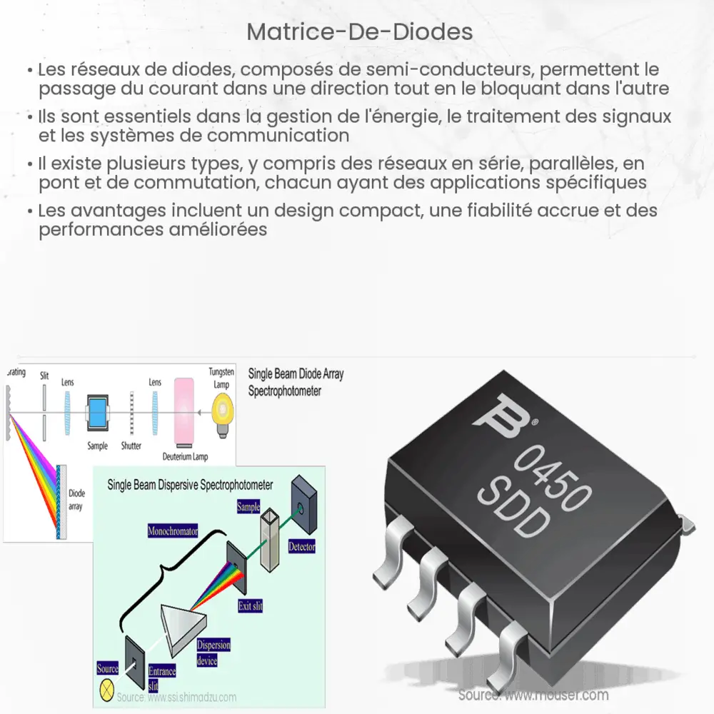 Matrice de diodes