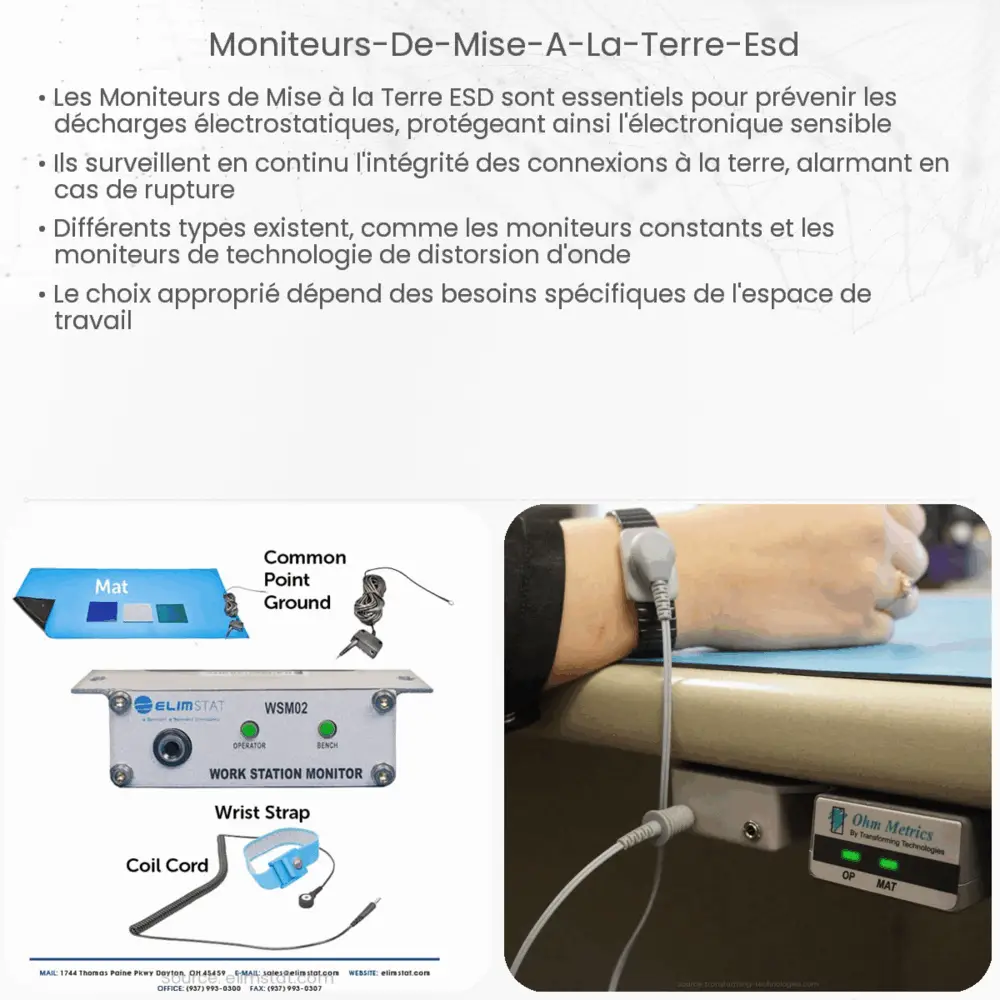 Sourcing Map 20pcs ESD Anti Statique Pied Talon Sangles Anti Statique Poignet Courroie Bande Réglable Pour Mise à Terre Suppression Statique Noir