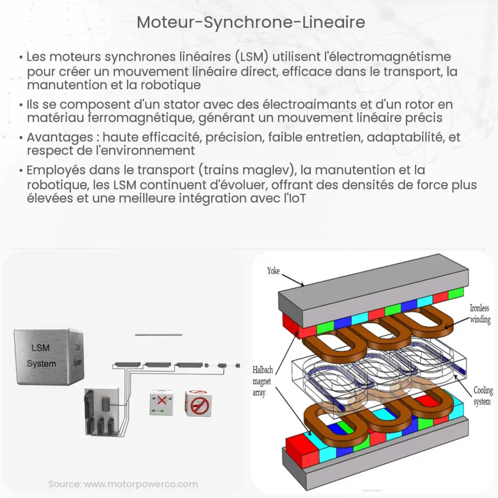 Moteur synchrone linéaire