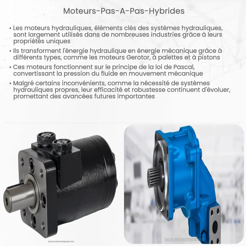 Moteurs pas-à-pas hybrides