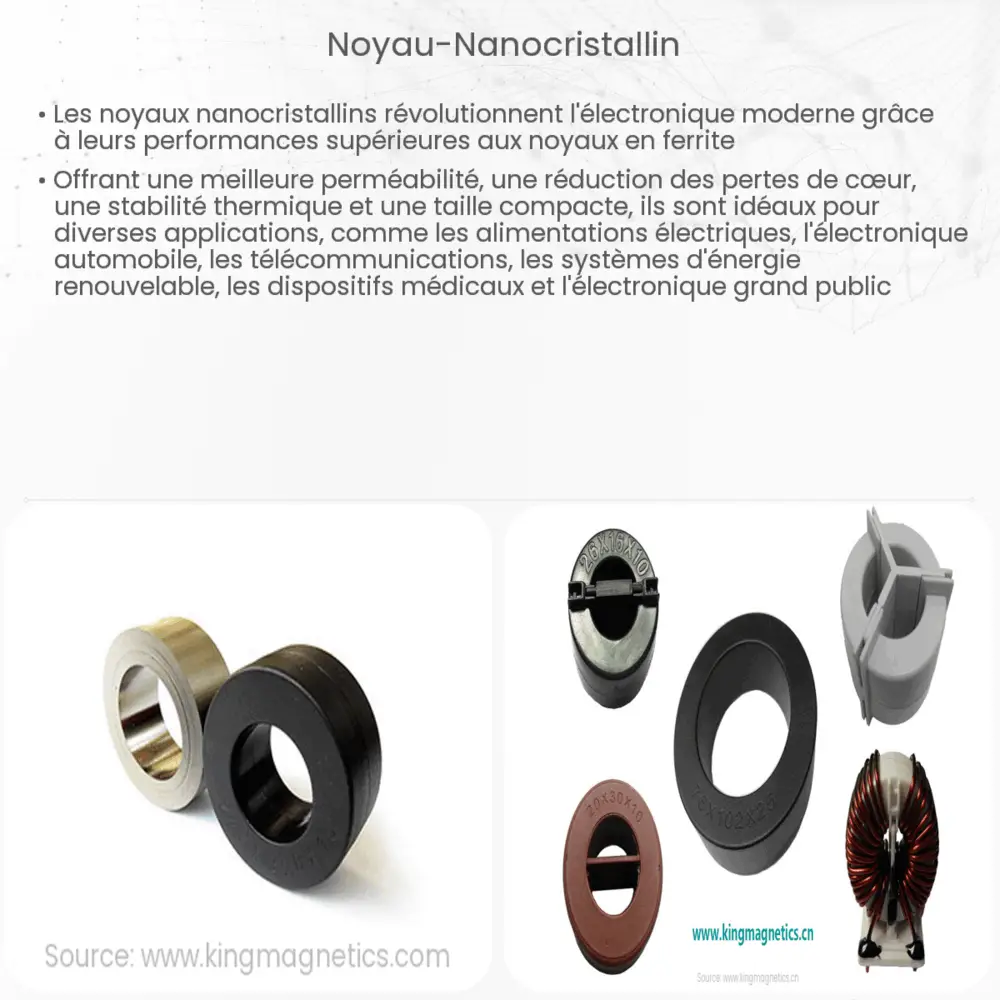 Noyau nanocristallin