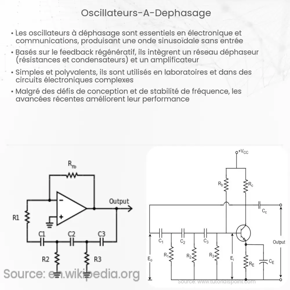 Oscillateurs à déphasage