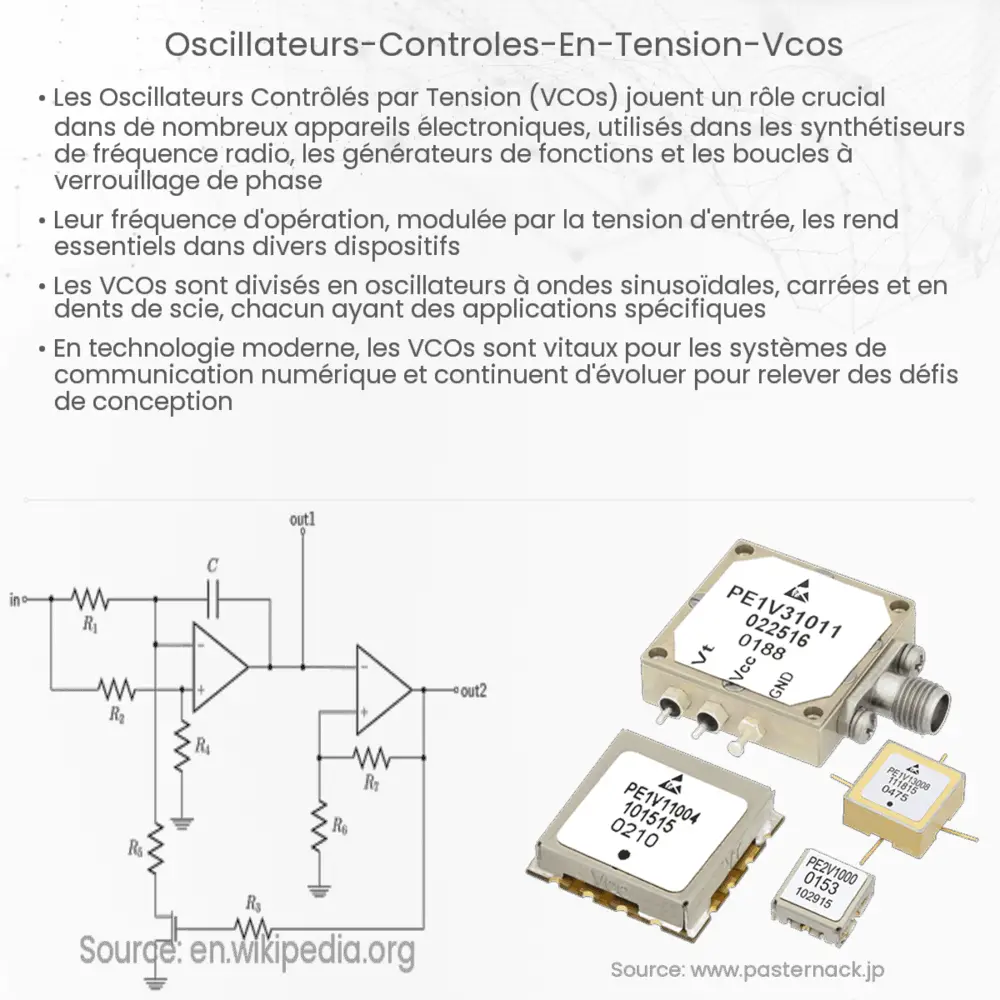 Oscillateurs contrôlés en tension (VCOs)