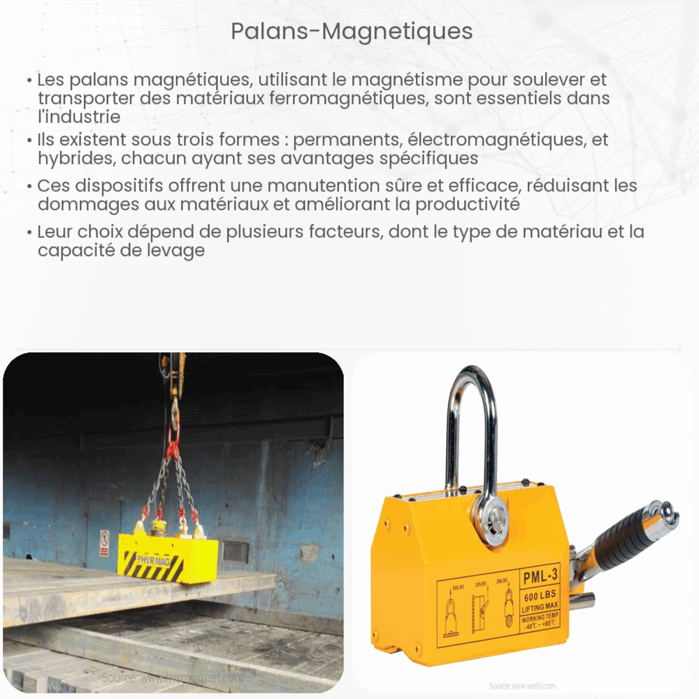 Palans magnétiques