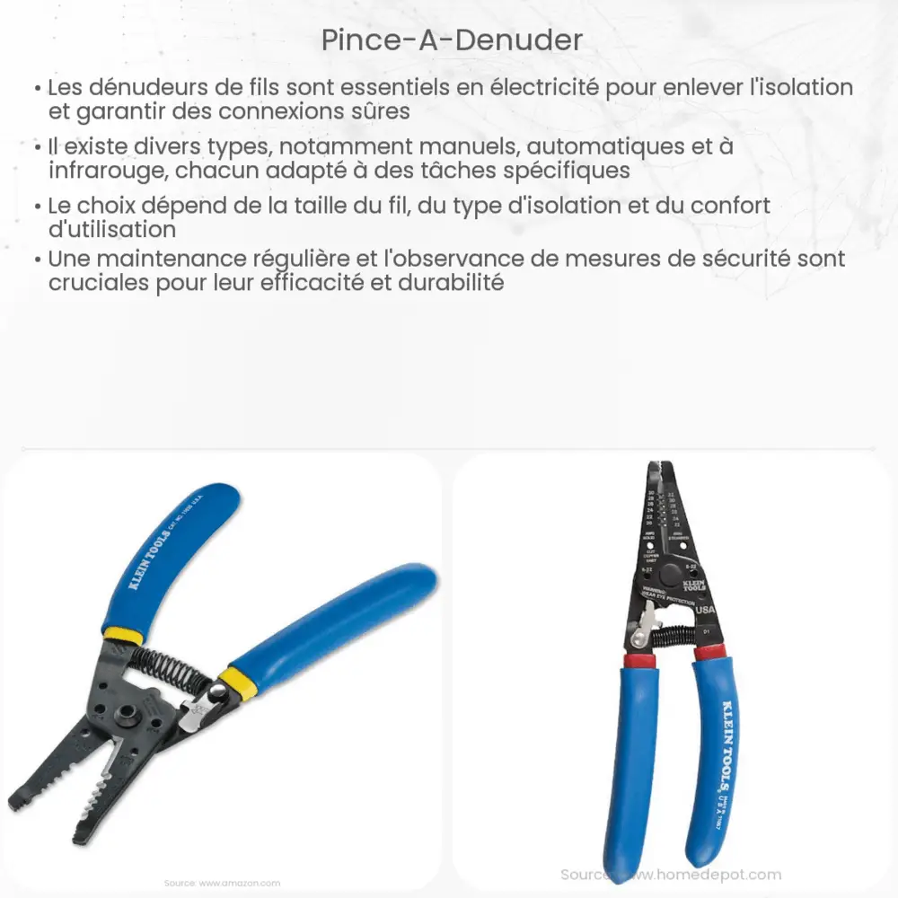 Pince à dénuder