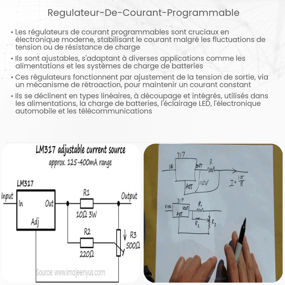 Régulateur de courant programmable