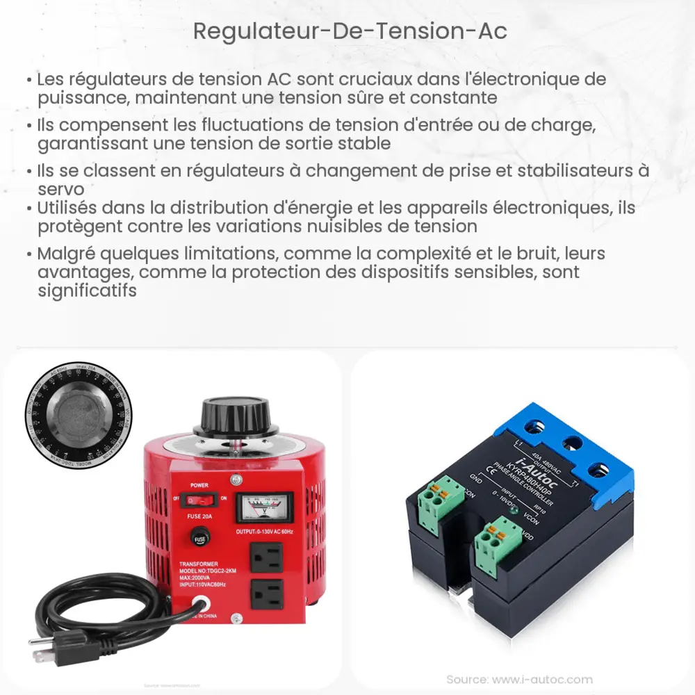 Régulateur de tension AC